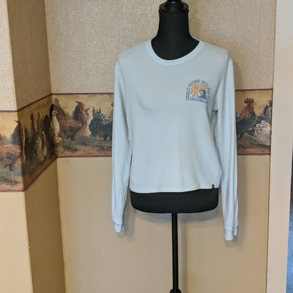 Hurley Crop Top Size Medium - Picture 1 of 7